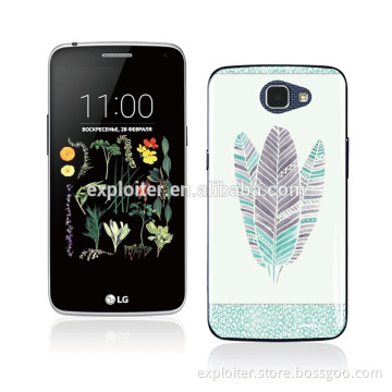 Ultra slim epoxy resin custom design mobile phone case for LG k5 case